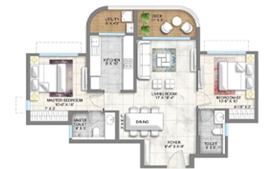 Forevergreen Kanjurmarg ground floor plan